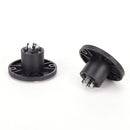 4 PCS Speakon 4 Pin Female Jack Compatible Audio Cable Panel Socket Connector Gw