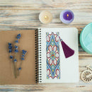 DIY Flower Special Shaped Diamond Painting Leather Tassel Bookmark Gifts