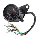 Motorcycle Speedometer Odometer with Neutral Gear Turn Signal Indicator A