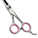 Hairdressing Barber Scissors Hair Cutting Capes Cloth Shears Set Kit Pink
