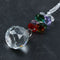 24Cm Chandelier Crystals Ball Prism Pendant Rainbow Maker Chakra Cascade Su