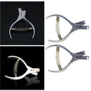 2pcs Garment Pattern Notcher Designer Tailors Sewing Pliers Punch Marker