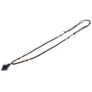 Natural Black Tourmaline Stone Necklace Crystal Black Tourmaline PendantSEAU
