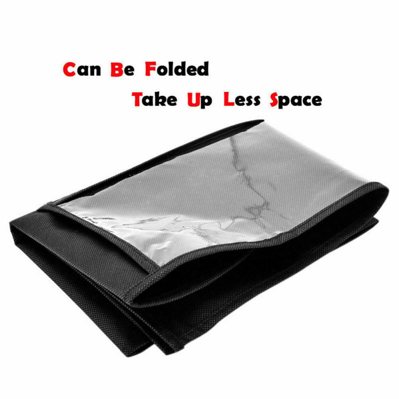 2 x Hair Extension Packaging Bag Carrier Storage Wig Dustproof Protect GNH