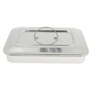 Stainless Instruments Sterilization Box Easy Disinfection & Cleaning 11.5''