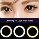 Ring Fill Light 16cm Ring Fill Light Dimmable 56 LED Beads for Makeup Video