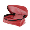 Universal Tool Kit Bag Leather Storage Tool Pouch Sport Luggage Travel  Red