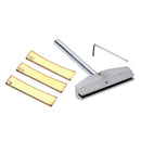 Golden Brass Guitar Bass 3pcs Fret Press Caul Inserts Radius Acoustic/Electric