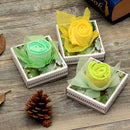 Gift Rose Towel Washcloths for Wedding Birthday Party Thank You Guest Favor