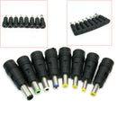 8pcs Power Charger Tips Notebook Laptop DC AC Power Adapter Connector Universal
