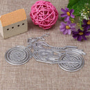 Motorcycle Metal Cutting Dies Stencils DIY Scrapbooking Album Paper Card Decor