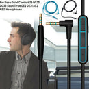 Audio Cable Cord Replacement for Quiet Comfort QC25 QC35 SoundTrue OE2 OE2I