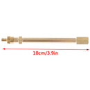 Car Auto Truck Full Brass Wheel Tire Valve Stem Extension Pole Cap Extender
