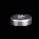 4 LED Cordless Stick Tap Wardrobe Touch Light Lamp Battery Powered  3C