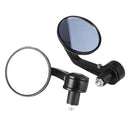 2x Fashion Motorcycle Rear View Mirrors Motorbike Handlebar End Universal