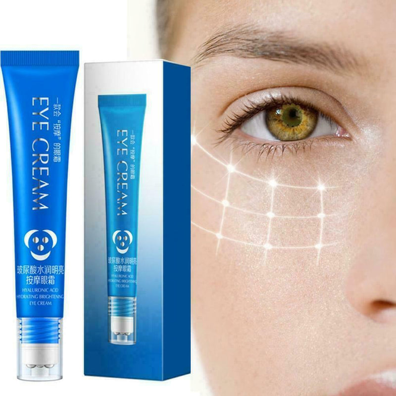 Eye Care Hyaluronic Acid Eye Roller Massage Brighten 25ml Moisturizing Crea N1F0