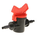 2pcs/set 4/7mm Coupling Pipe Irrigation Water Hose Switch Valve Connectors
