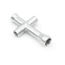 4 Way Cross Wrench Socket Nut Screws Spanner RC Car (5-Pack) - 4/5/5.5/7mm