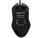 USB Wired Gaming Mouse With Wolf Pattern Colorful Breathing Lights, Large