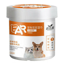 Professional Grooming Pads Pet Wipes and 60ml Ear Drops for Dog Cat Ear Care