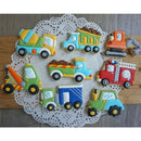 8pcs car truck Cutter Sugarcraft Cake Decorating Cookies Pastry Mould %x