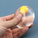Funky Egg Splat Ball Stress Relief Eggs Yolk Balls stress ball Stuffed Splat Ew