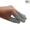 20 Pcs  Finger Cots Cut Resistant Protection Glove Finger Sleeves Protective