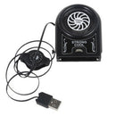 Mini Flexible Vacuum Air Extracting LED USB Cooler Cooling Fan For Notebook %o