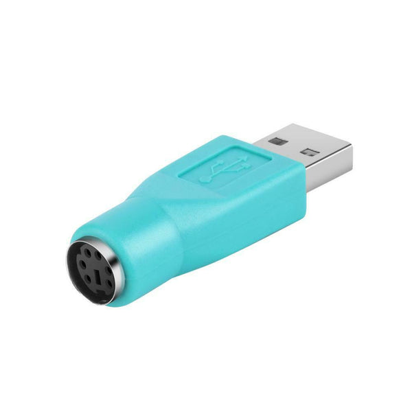 PS/2 Female to USB Male Adapter Converter Connector for Keyboard Mouse