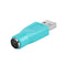 PS/2 Female to USB Male Adapter Converter Connector for Keyboard Mouse