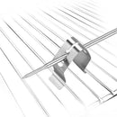 4x  Barbeque Thermometer Probe Clip Holder Anti Rust Scald Preventing Smoke