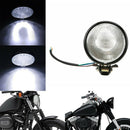 5Inch Motorcycle Retro Round LED Headlight Hi/Lo Beam For Suzuki Kawasaki BX