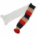 Kids Warm Winter Cap Child Hood Scarf Wool Hats - Red