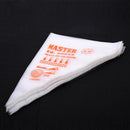 Disposable Plastic Cake Nozzles Pack Baking Decor Pastry Fondant Bag 100PCs 9ITO