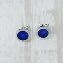1 Pair Fashion Men's Cufflinks Fashion Round eyes Shirt Cufflinks Cuff Link