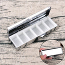 Mini Travel Metal Pill Box Medicine Drug Vitamin Tablet Organizer Container LJ