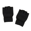Half Finger Breathable Anti-Slip Climbing Cycling Fishing Gloves Black
