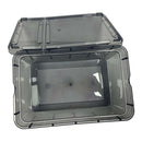 2pcs Reptile Water Feeding Box Turtle Feeding Tank Lizards Tortoise Supplies