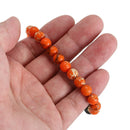 Unisex Lava Stone Elastic Beaded Bracelet Healing Energy Stretch Oil Diffus