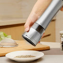 Stainless Steel Electric Salt Pepper Grinder Spice Sauce Mills Grinder Set