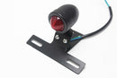 Black Motorcycle Brake Stop Turn Light Lamp Blinker Mounting Kit