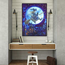 5D DIY Special Shaped Diamond Painting Witch Cross Stitch Mosaic Craft Kits