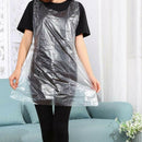 50Pcs/set Universal Disposable Sleeveless Waterproof Plastic Apron Newest Useful