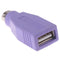 1PC USB Female To PS2 PS/2 Male Adapter Converter keyboard Mouse M ME