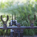 3pcs Fishing Rod Pole Holders Rest Heads Grips Carp Fishing Tackle Tool