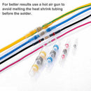 50x Solder Sleeve Heat Shrink Tube Wire Terminal Connectors Waterproof GDF ESW