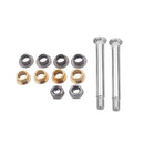 2pcs Door Hinge Pins with 8 Bushings + 2 Nuts for Ford Mustang Lincoln Aviator