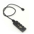 10 RGB Sync HUB Splitter Extension Cable for Motherboard RGB Fan (12V 4Pin)