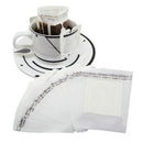 200 Pcs Portable Drip Coffee Powder Paper Filters Hanging Ear Drip Bag Filt