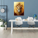 5D DIY Diamond Painting Cross Stitch Kits Lion Full Square Drill Embroidery